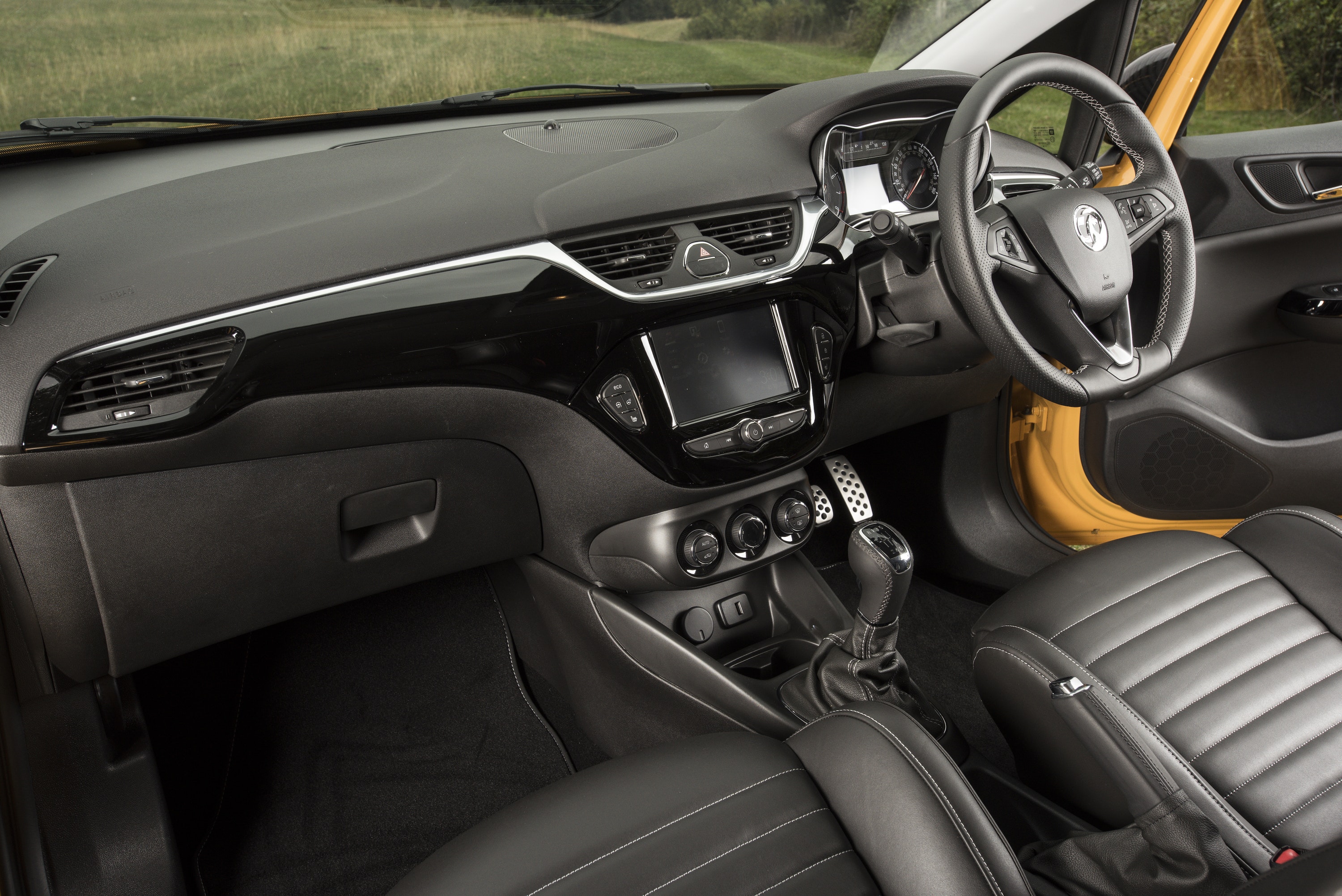inside of vauxhall corsa